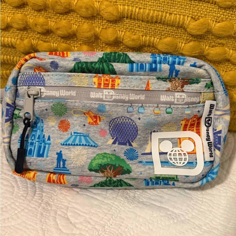 Disney World Four Park Icons Fanny Pack.